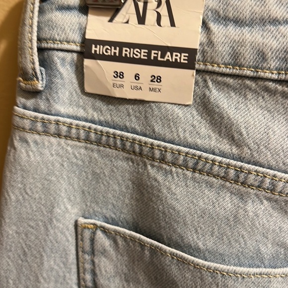 Zara high rise flare - Picture 3 of 3